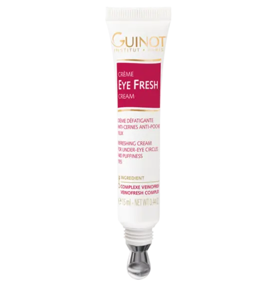 GUINOT - Crème Eye Fresh - Soin yeux défatigant, anti-cernes, anti-poches - 15ml - Ma boutique