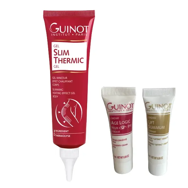GUINOT - Gel Slim Thermic Corps - 125ml + 2 Crèmes GUINOT OFFERTES - Ma boutique
