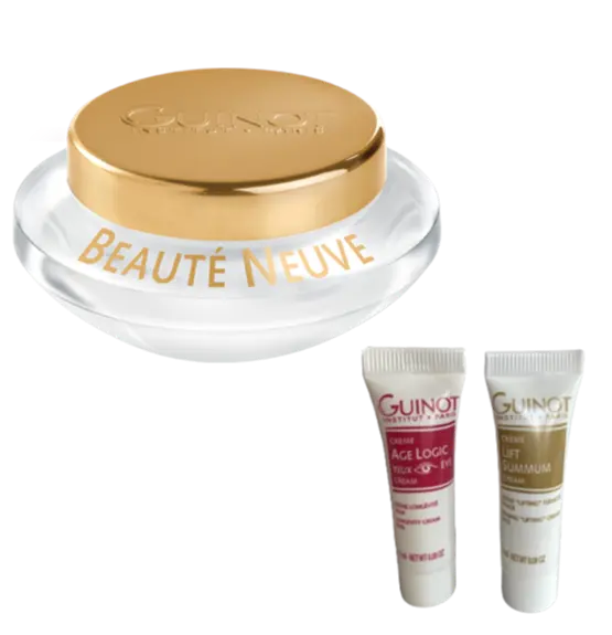 GUINOT -  Crème  Beauté Neuve - 50ml + 2 Crèmes GUINOT OFFERTES - Ma boutique