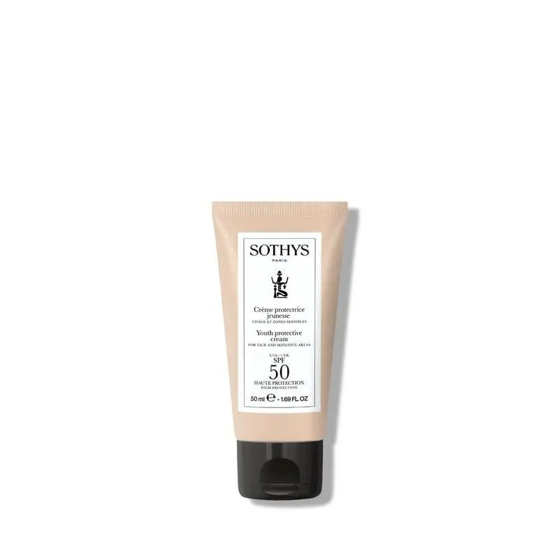 SOTHYS - Crème protectrice jeunesse SPF50 - Visage & Zones sensibles - 50ml - Ma boutique