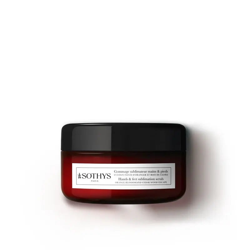SOTHYS - Gommage sublimateur main & pieds - Evasion Fleur d’oranger et bois de cèdre - 100ml - Ma boutique