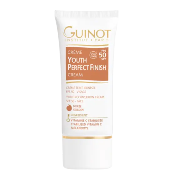 GUINOT - Crème Youth Perfect Finish Dorée - FPS  50 - 30ml - Ma boutique