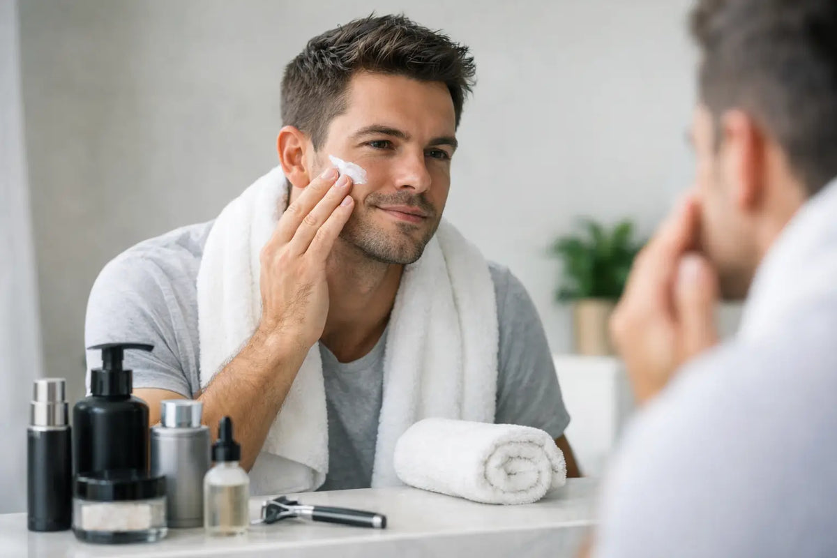 Comment construire une routine soin homme