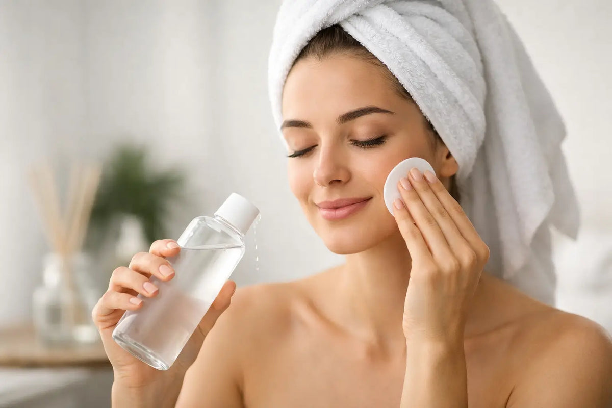 Comment appliquer une lotion tonique visage