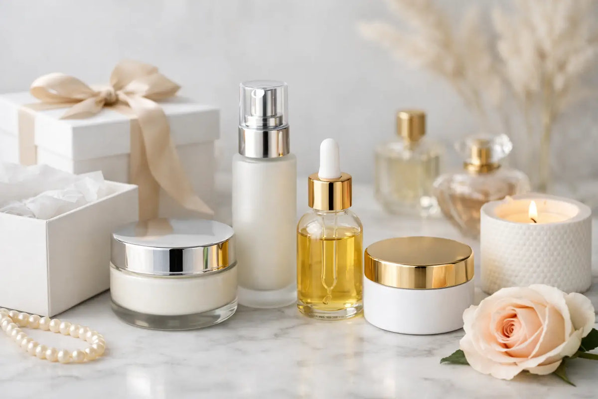 Guide cadeaux skincare premium femme