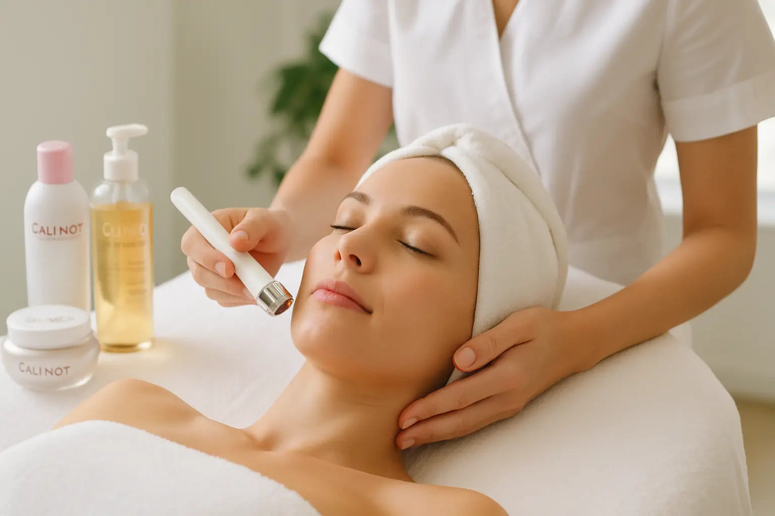 Routine anti âge Guinot façon institut