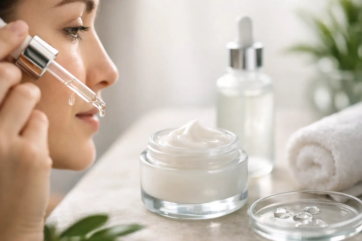 Comment appliquer sérum avant crème visage