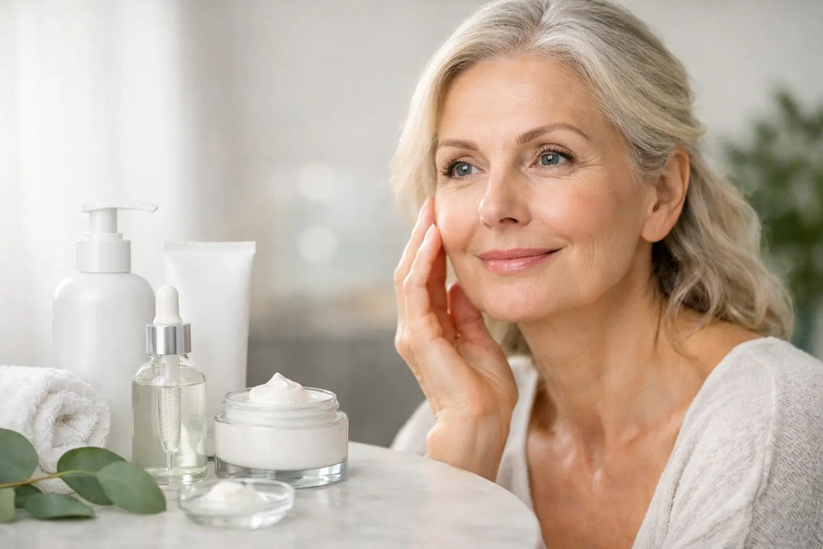 Meilleurs nettoyants visage peau mature