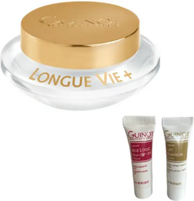 GUINOT - Crème Longue Vie + - 50ml + 2 Crèmes GUINOT OFFERTES