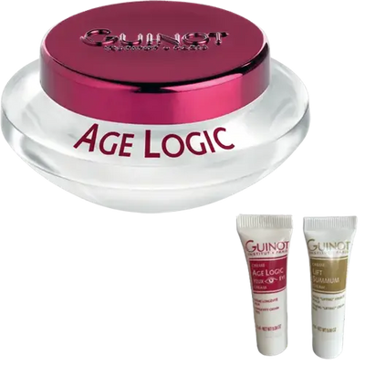 GUINOT - Crème Age Logic - Visage - 50ml + 2 Crèmes GUINOT OFFERTES