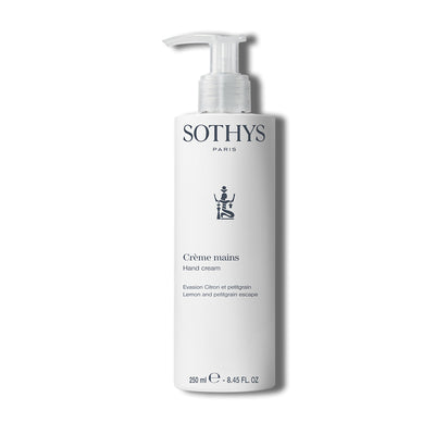SOTHYS- Crème Mains Evasion citron et petit grain- 250 ml