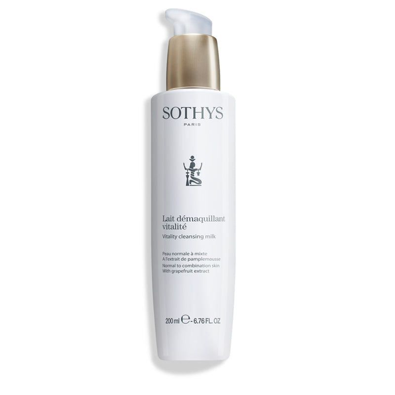 SOTHYS- Lait Démaquillant Vitalité- peau normale- visage-400ml