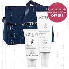SOTHYS- Coffret Cadeau- Crème Velouté Apaisante 50ml & Masque Nutri Apaisant 30ml- visage