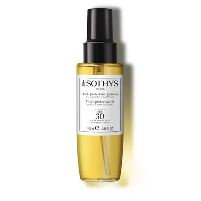 SOTHYS - Huile protectrice jeunesse SPF30 - Visage, Corps & Cheveux - 100ml