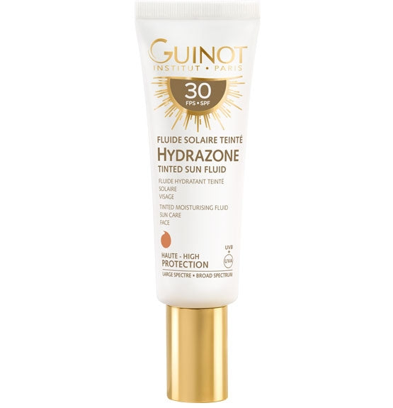 GUINOT- Fluide Solaire Teinté Hydrazone visage SPF 30- 50ml