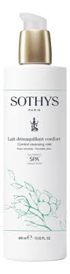 SOTHYS- Lait Démaquillant Confort- Peau Sensible- visage- 400ml
