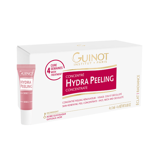 GUINOT - Concentré Hydra Peeling visage, cou et décolleté- 4x3ml