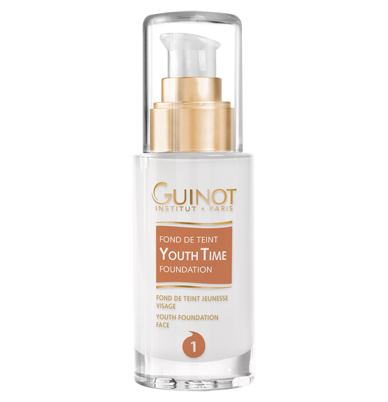 GUINOT- Fond de Teint Youth Time N° 1 - fond de teint jeunesse visage- 30ml