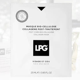 LPG- Masque Bio Cellulose visage et cou- collagène -25ml- 1 unité